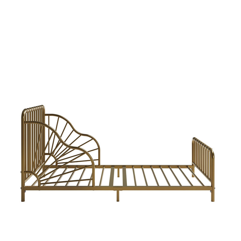 Little Seeds Quinn Whimsical Metal Toddler Bed & Reviews Wayfair